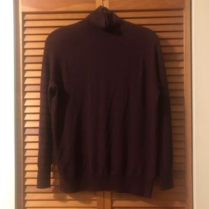 Vince dark red turtleneck, size XXS